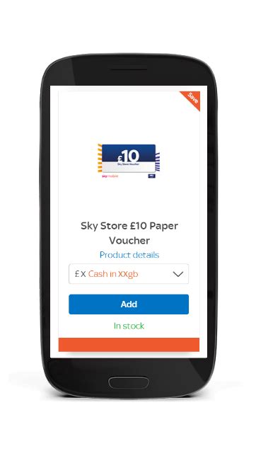 sky store voucher code  Shoppers saved an average of $18